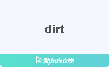 【dirt中文什么意思